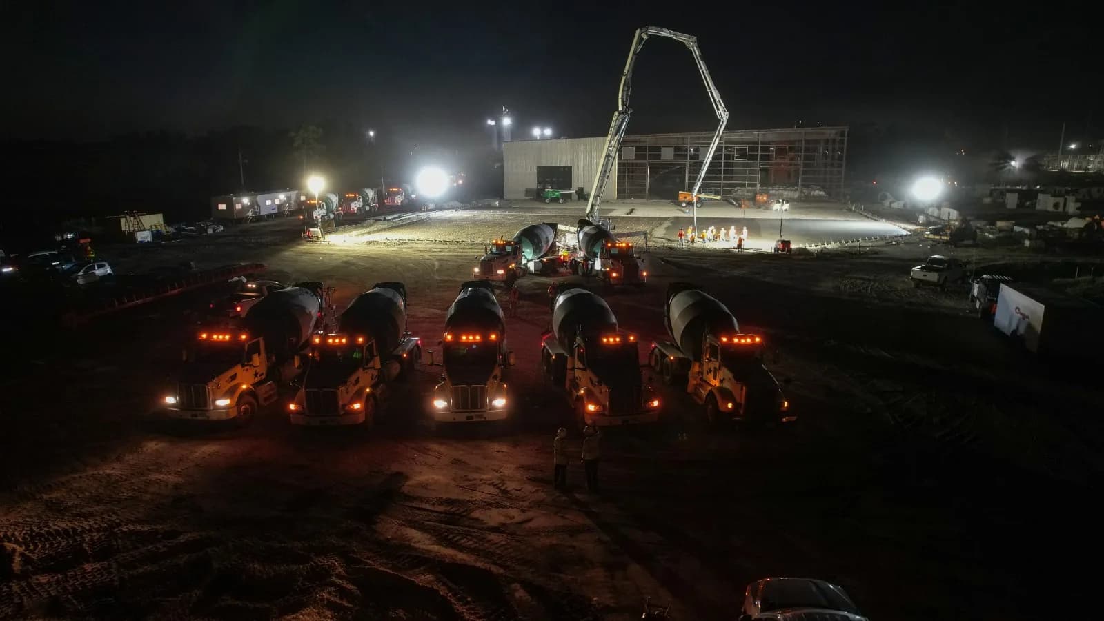 Brandon Pour — concrete construction by Cougar Companies in Southwest Florida