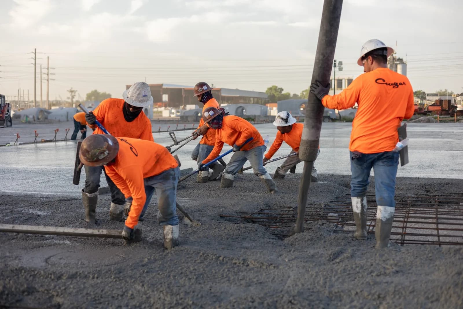 Brandon Pour — concrete construction by Cougar Companies in Southwest Florida