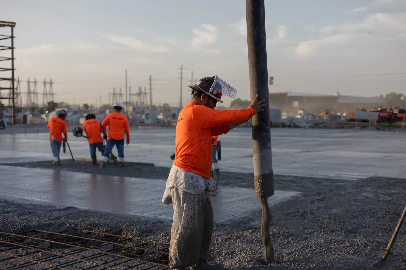 Brandon Pour — concrete construction by Cougar Companies in Southwest Florida