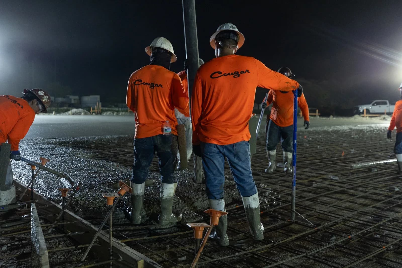 Brandon Pour — concrete construction by Cougar Companies in Southwest Florida
